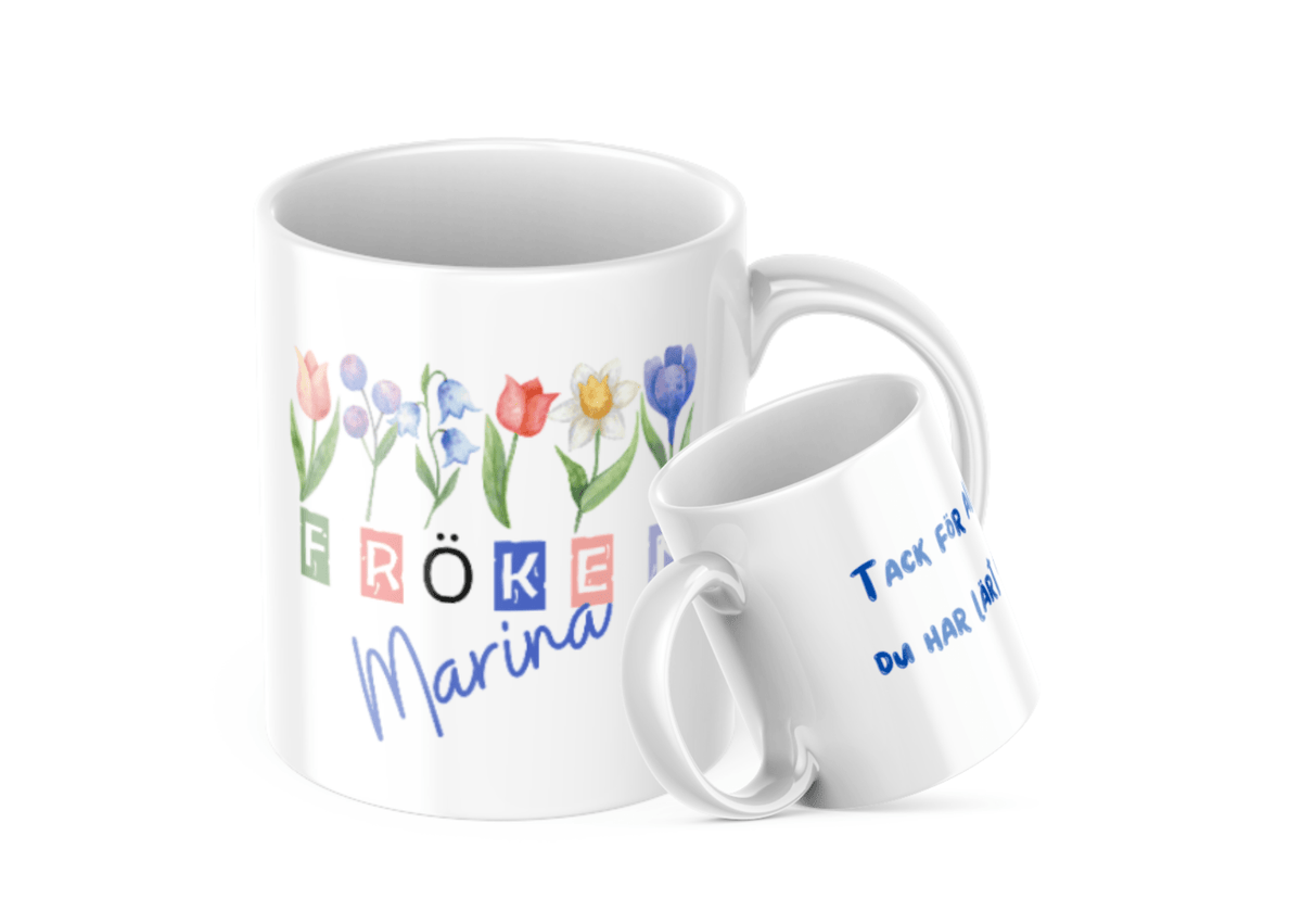 Personalisierte Lehrerinnentasse – Geschenk für die Lehrerin – Tasse mit Namen