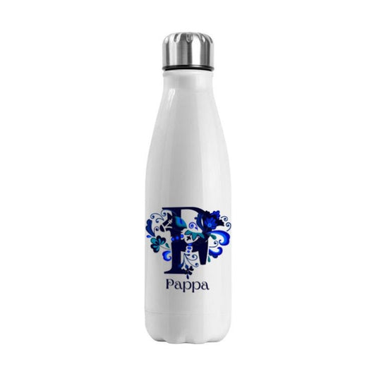 Blaues Dalapferd – personalisierte Thermosflasche