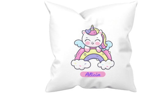 Einhorn – personalisierter Kissenbezug