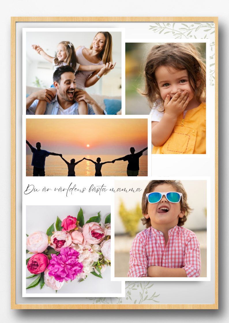 Muttertagsposter – eigene Fotos