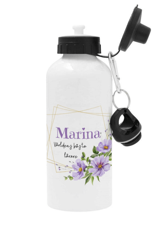 Personalisierte Trinkflasche mit Namen – Lehrer