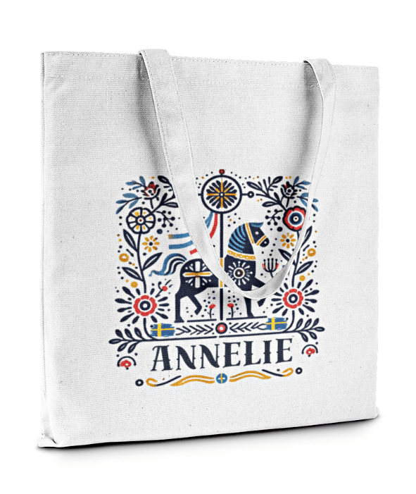 Personalisierte Stofftasche – Mittsommer