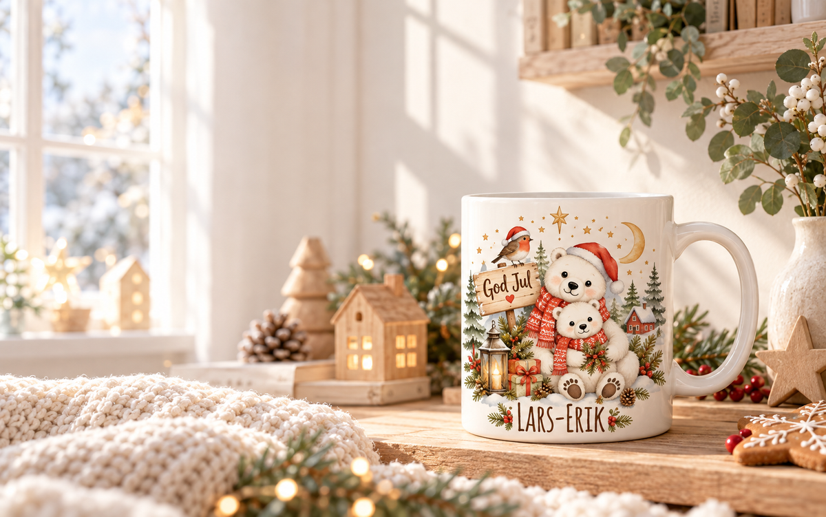 Personalisierte Weihnachtstassen