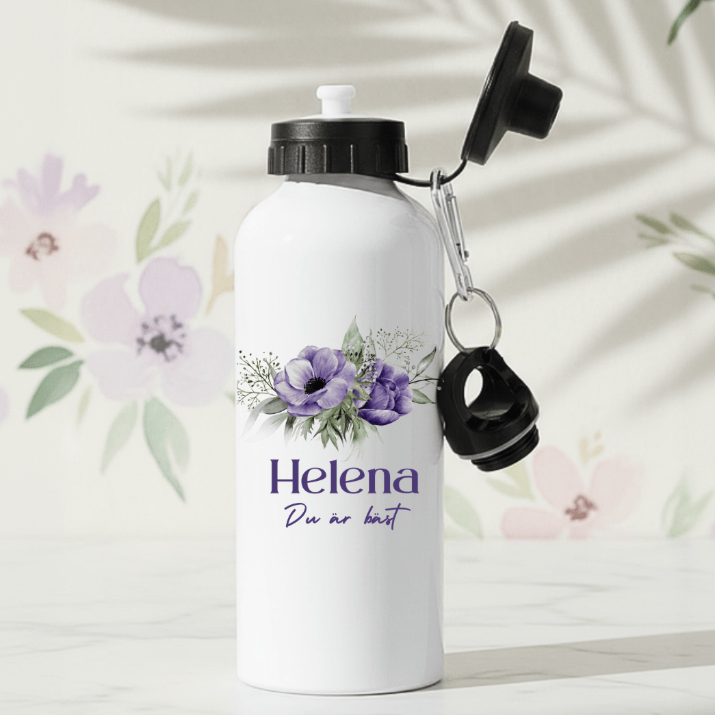 Du bist die Beste – personalisierte Trinkflasche mit Namen