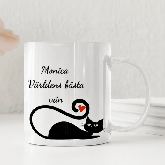 Personalisierte Katzentasse – Tasse mit Namen